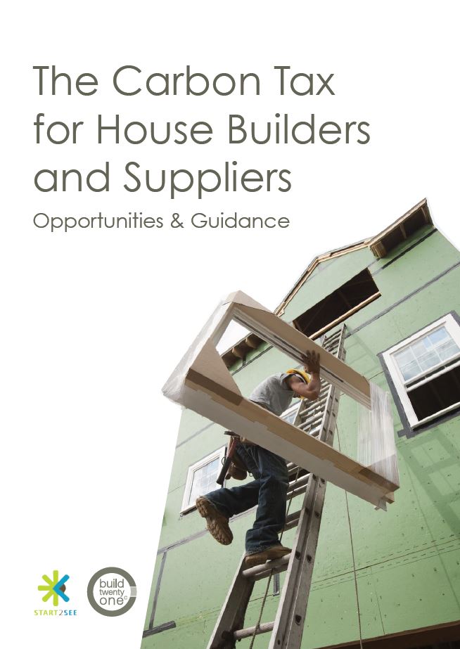 Carbon tax for house builders and suppliers