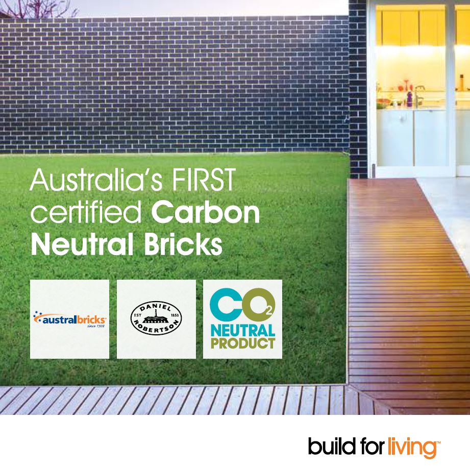 First CO2 neutral bricks