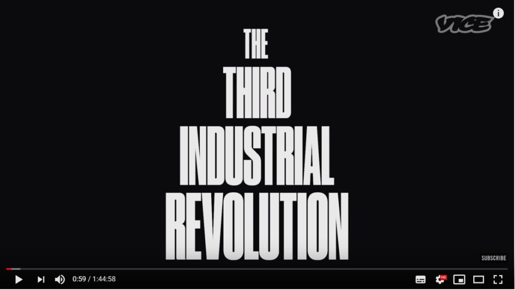 Jeremy Rifkin The Third Industrial Revolution start2see