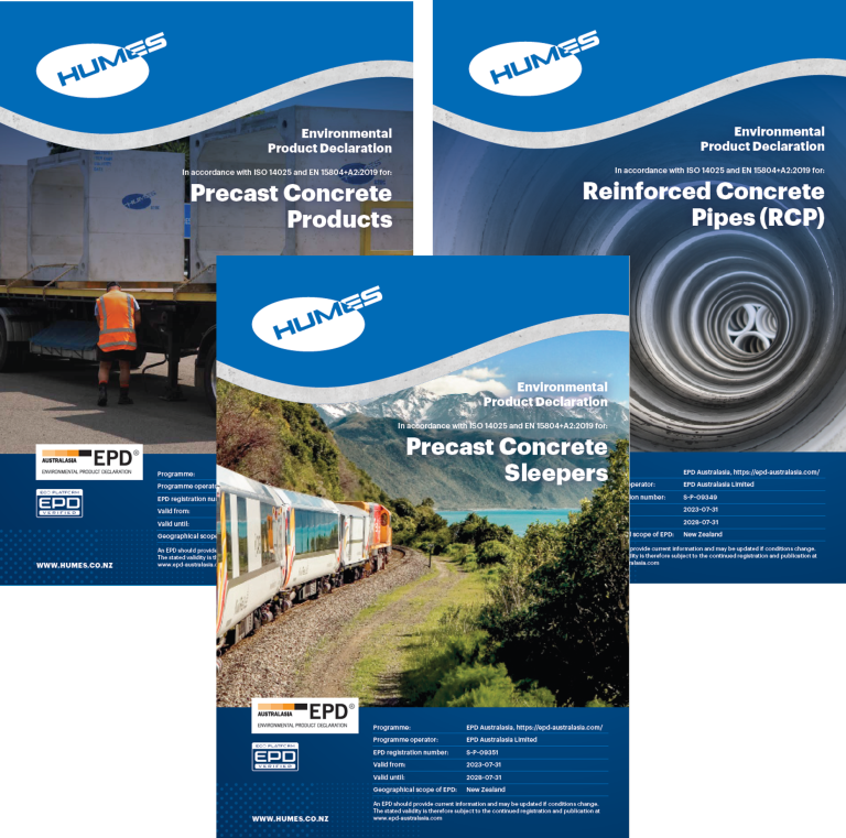 New EPD alert Humes Pipeline Systems (New Zealand) range of precast